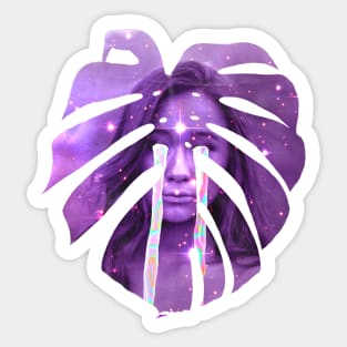 Purple hipe Sticker